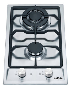 Anafe A Gas Aenx3832 Enxuta Acero Inoxidable Ehogar Color Plateado