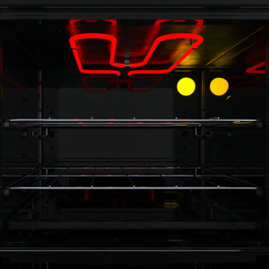 Cocina Supergas 4 Hornallas Blanca, Mesada De Vidrio, Hierro