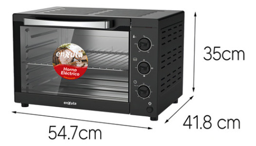 Horno Electrico Enxuta 42lts 1500w Con Accesorios