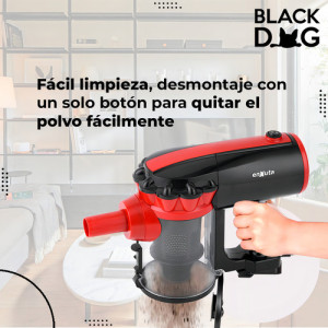 Aspiradora Ciclonica Enxuta Vertical 2 En 1 1000 Watts Dimm Color Rojo