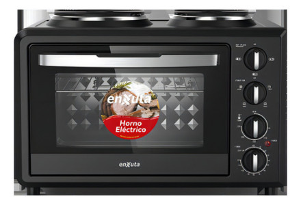 Horno Electrico Enxuta Con 2 Discos 32lts