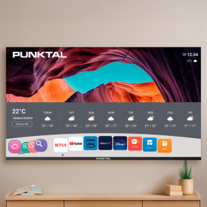 Televisor Led Smart Tv 50 Punktal Pk-50 Wos 4k Bluetooth