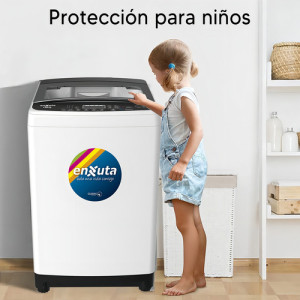 Lavarropas Carga Superior Automatico Enxuta Lenx01550 15 Kg Color Blanco