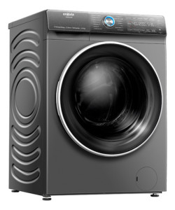 Lavasecarropas Inverter Digital Enxuta Lsenx161280s 12-8 Kg Color Gris