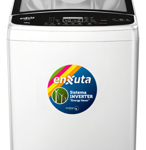 Lavarropas Carga Superior Inverter Lenx01850 Enxuta Js Ltda Color Blanco