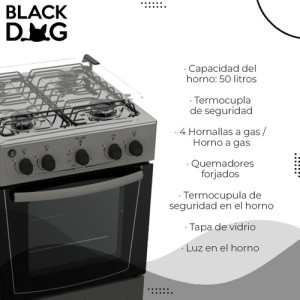 Cocina A S/gas Punktal Titanium Pk-420
