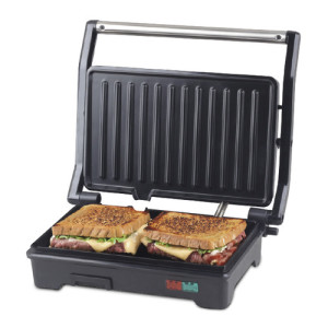 Sandwichera Grill Punktal Antiadherente 750w 1 Año Color Gris