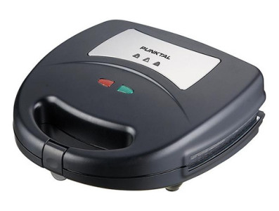 Sandwichera Doble Punktal Pk-cr44 3en1 800w Color Negro