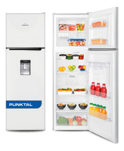 Heladera Refrigerador Punktal Frio Seco Dispensador Clase A Color Blanco