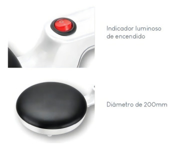 Panquequera Eléctrica Con Bowl Ariete Wl-ar-203