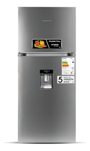 Refrigerador Frio Seco Inverter Punktal 409 Lts Inox Pk-425 Fsi