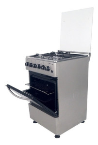 Cocina Punktal Turca Pk-1930tk Color Inox Con Puerta Con Visor