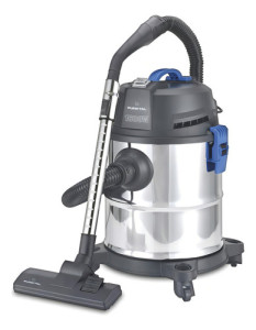 Aspiradora Bidon Seco Y Humedo Punktal Pk-8120 20 Litros Color Gris